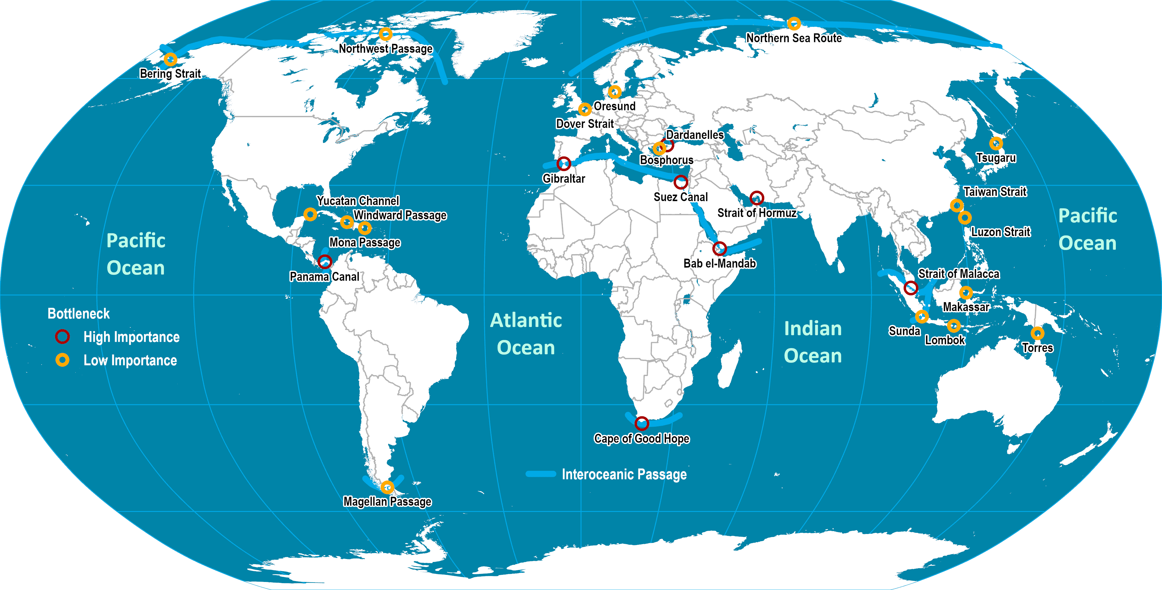 The Geographical Space Of Maritime Transportation | The Geography Of ...