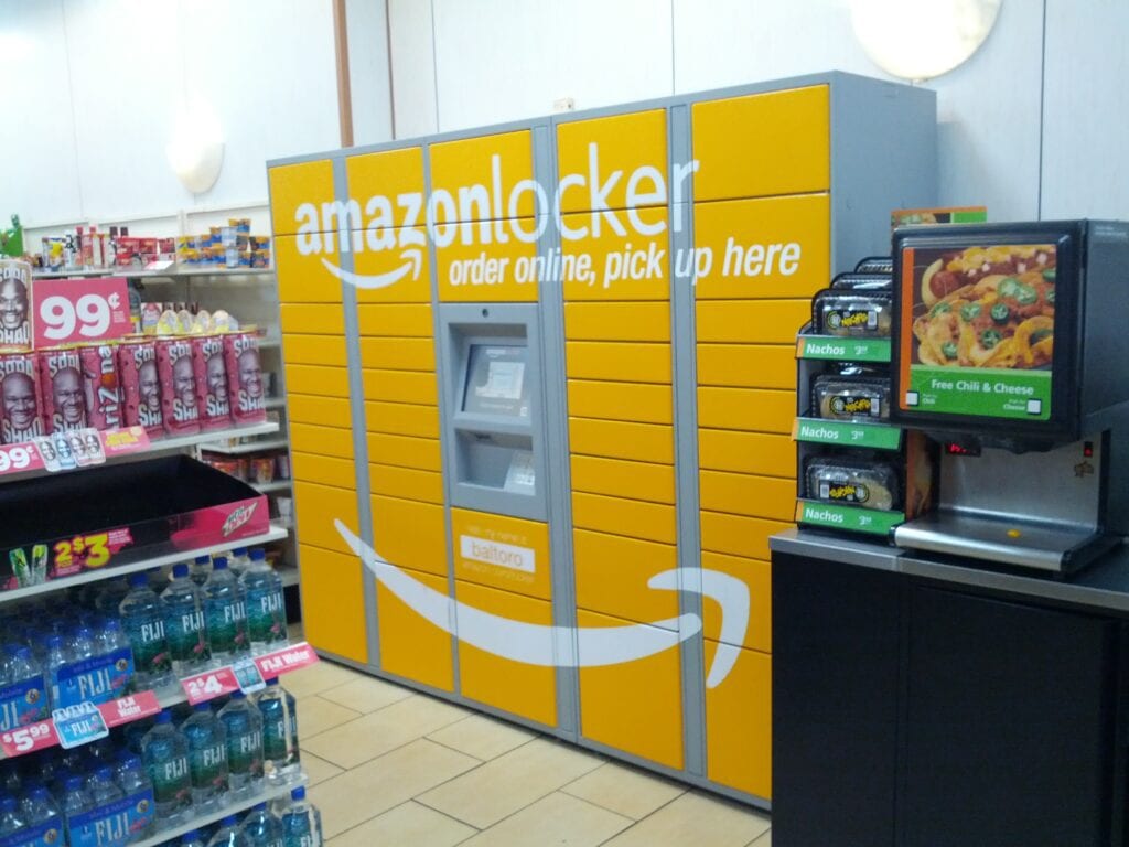 Amazon Parcel Pick Up Locker | The Geography of Transport Systems
