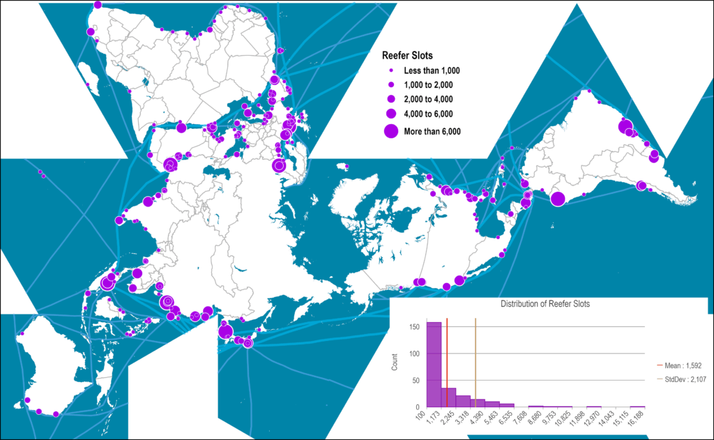 Map Reefers | The Geography of Transport Systems