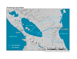 The Nicaragua Canal Project | The Geography Of Transport Systems The ...