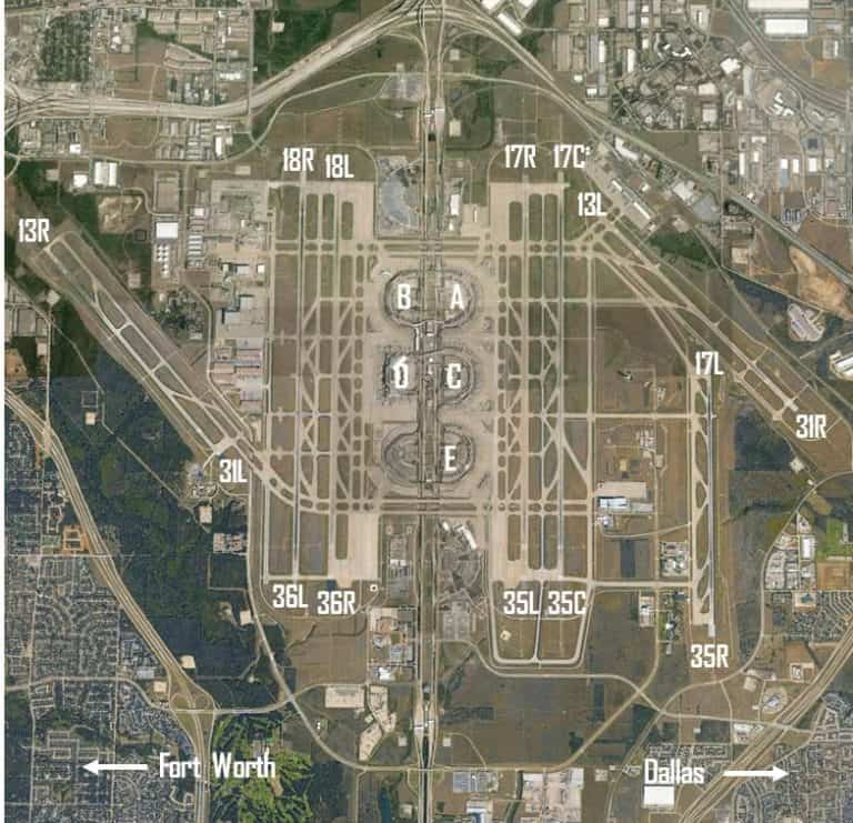 Dallas/Fort Worth International Airport | The Geography Of Transport ...