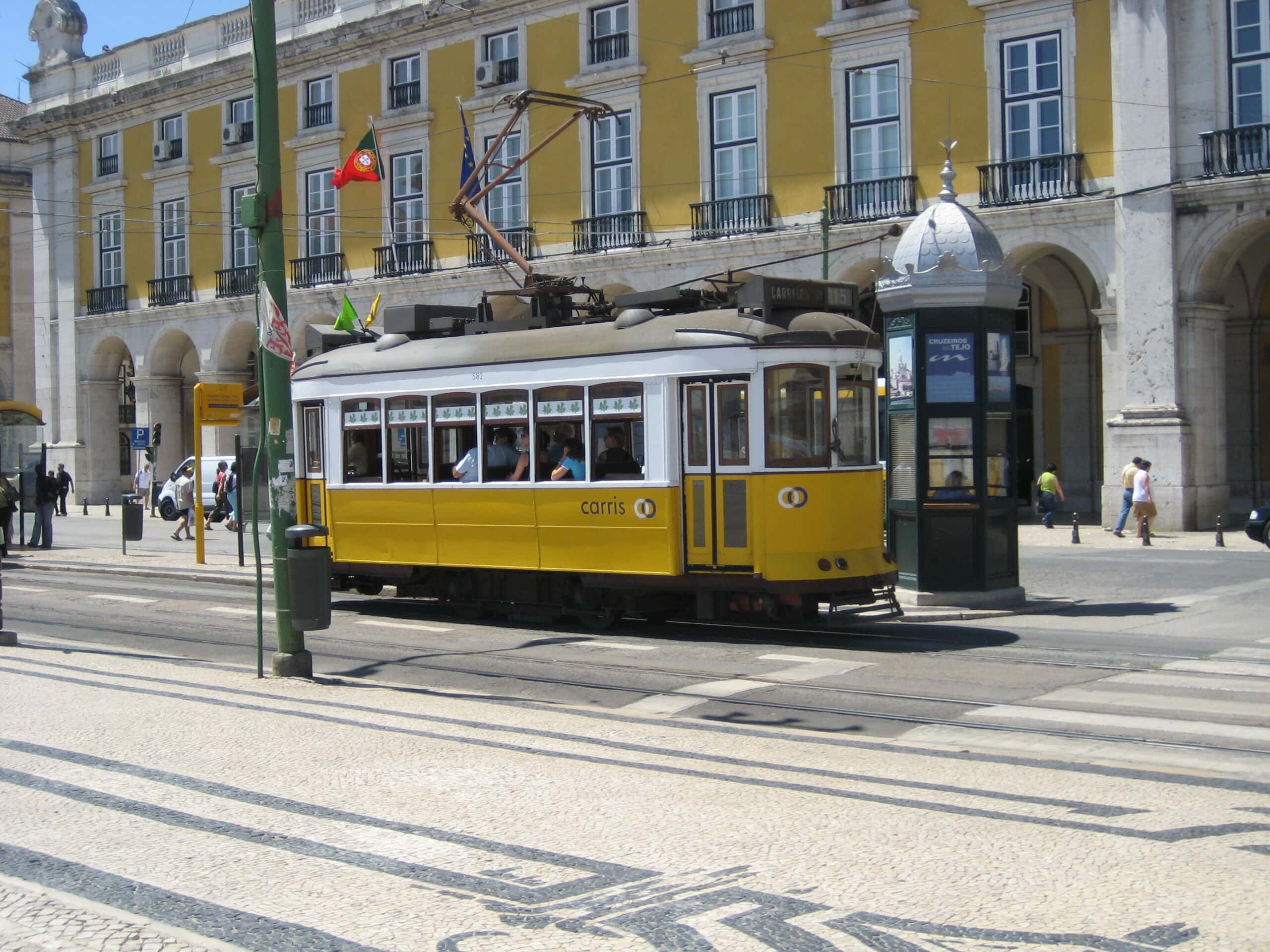 The Electric Streetcar, Lisbon, Portugal | The Geography of Transport Systems Electric Streetcar Lisbon
