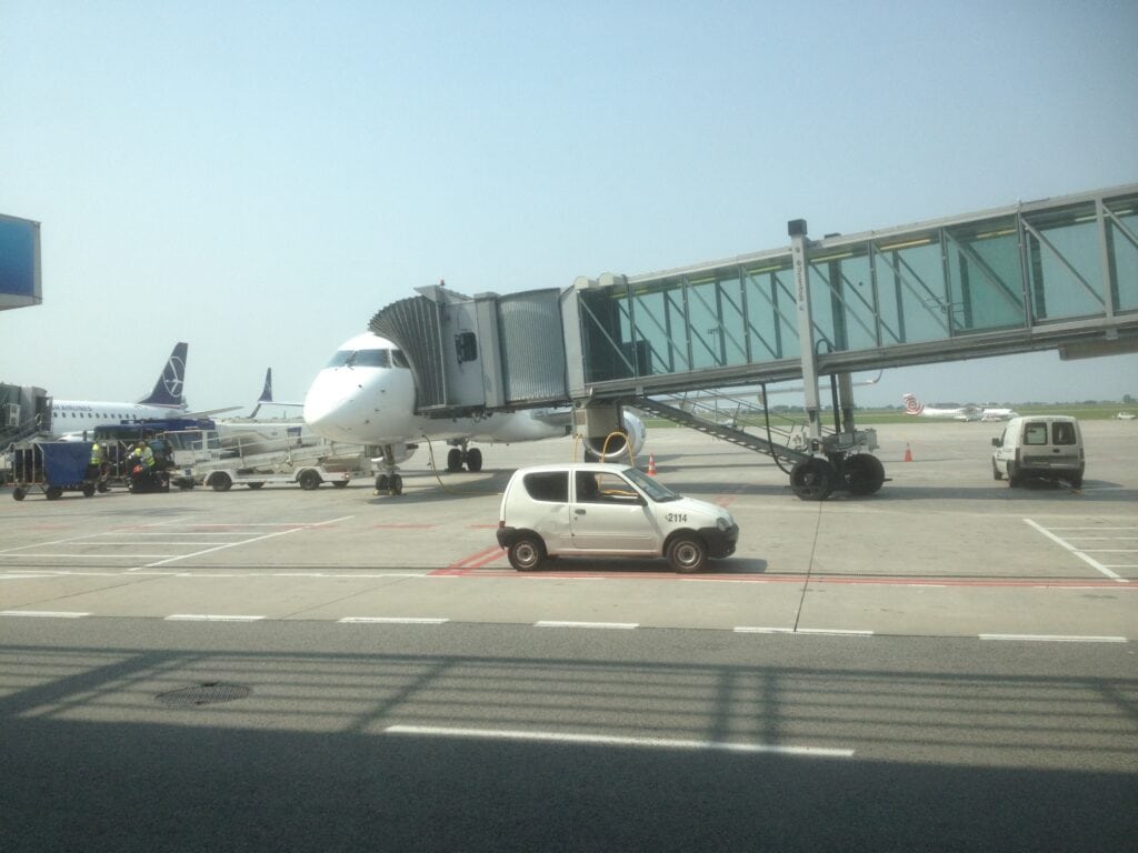 Jet Bridge Warsaw Airport