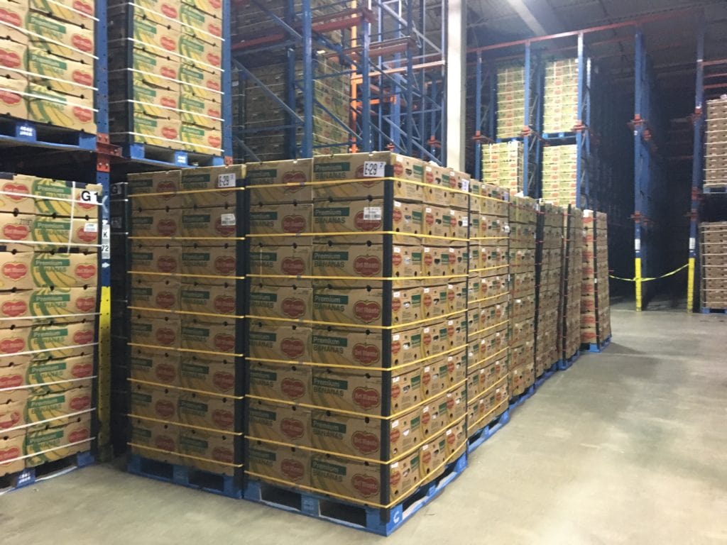 Palletized Bananas | The Geography of Transport Systems Palletized Bananas