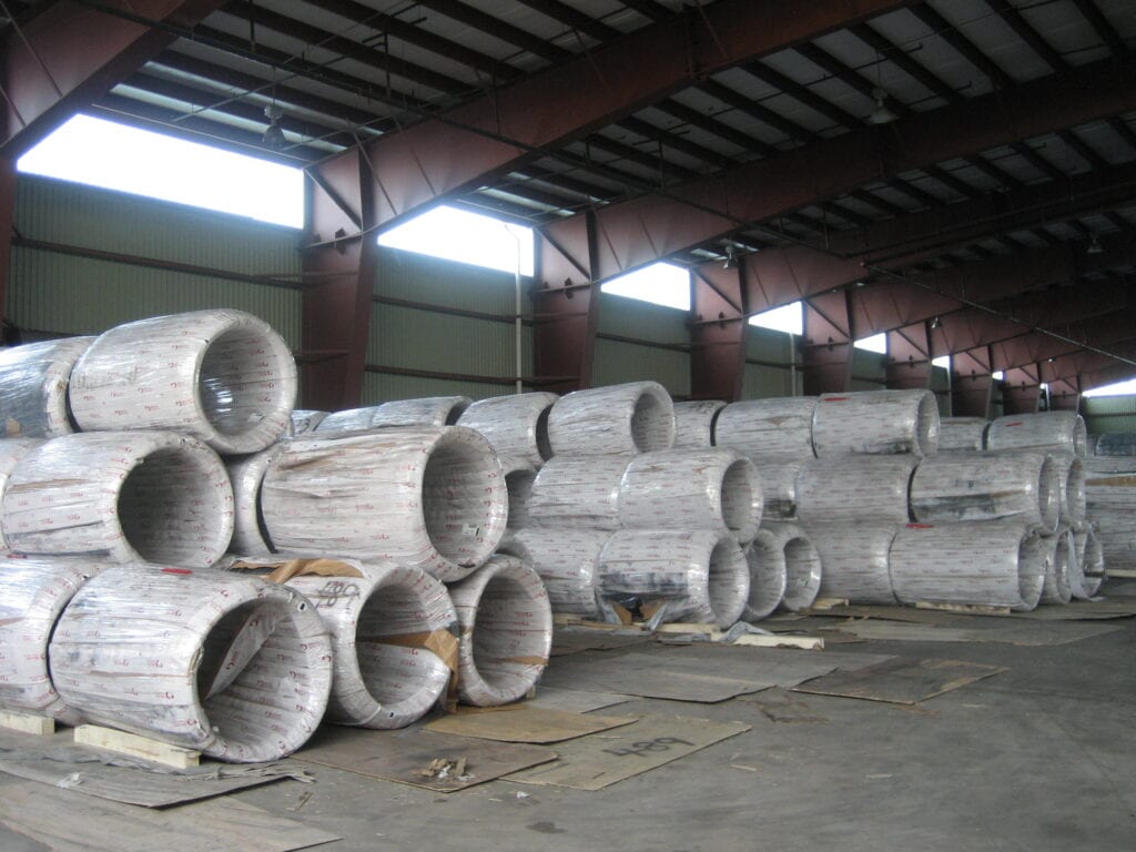 Steel Wires in a Warehouse, Port of Halifax | The Geography of Transport Systems Steel Wires Warehouse Port Halifax
