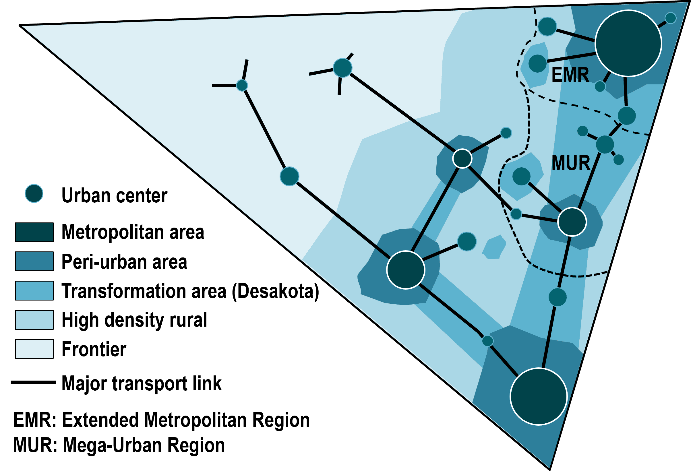 Urban Spatial Pattern in East Asia | The Geography of Transport Systems
